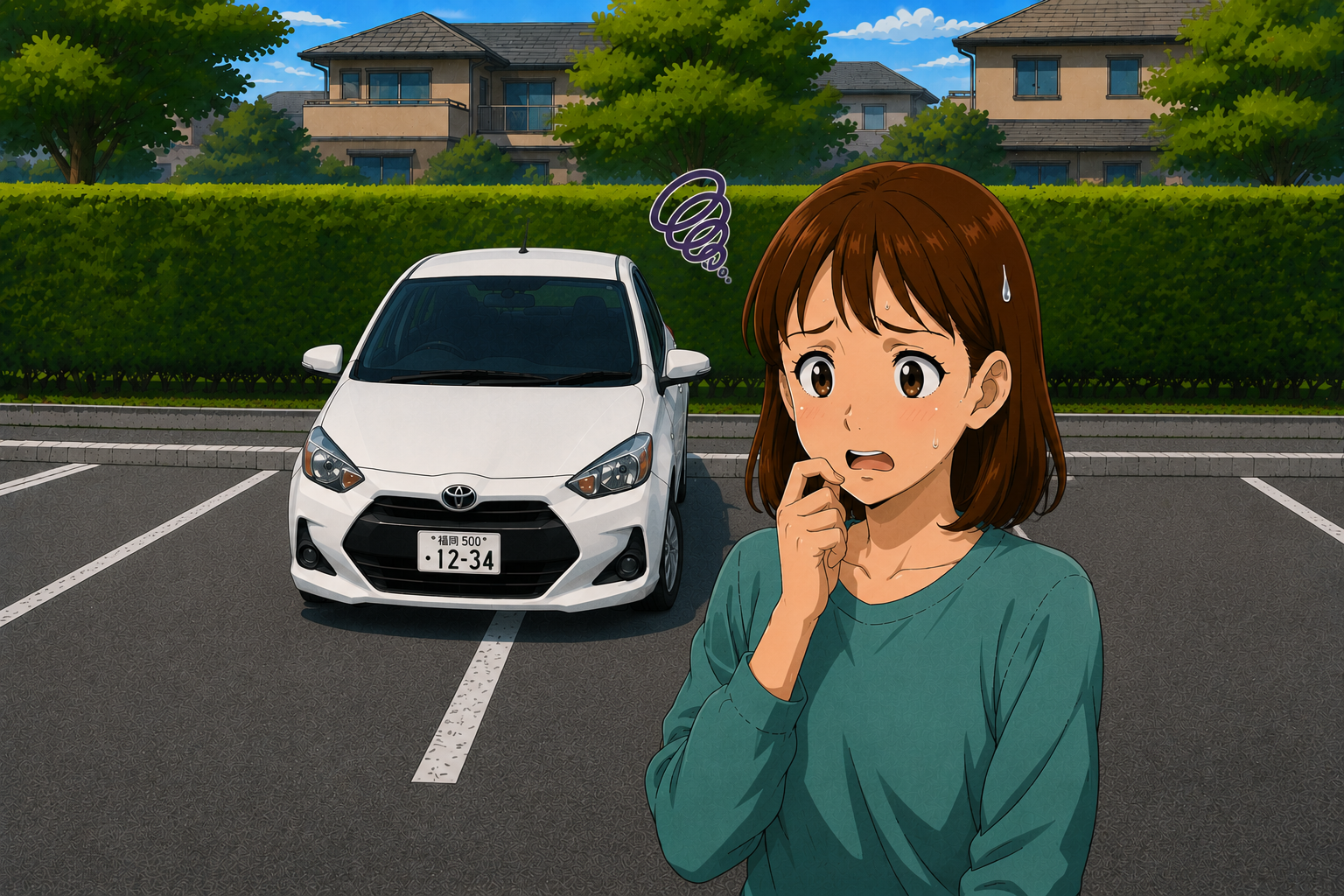 駐車が苦手